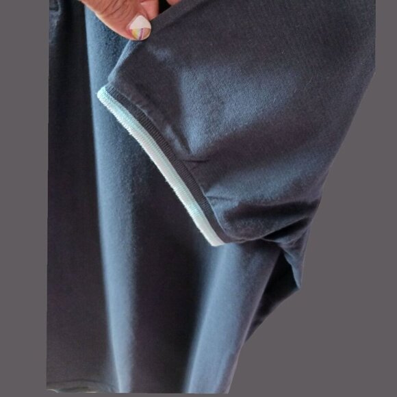 Pringle 1815 Scotland Polo Shirt Embroidered Logo Short Sleeve Navy blue Xlarge - Picture 13 of 14